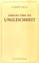 Cover: Diskurs über die Ungleichheit