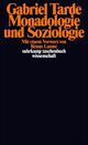 Cover: Monadologie und Soziologie Cover: Monadologie und Soziologie