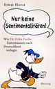 Cover: Nur keine Sentimentalitäten Cover: Nur keine Sentimentalitäten
