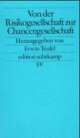 Cover: Von der Risikogesellschaft zur Chancengesellschaft Cover: Von der Risikogesellschaft zur Chancengesellschaft