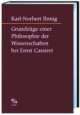 Cover: Grundzüge einer Philosophie der Wissenschaften bei Ernst Cassirer