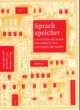 Cover: Sprachspeicher