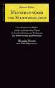 Cover: Menschenwürde und Menschenleben