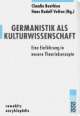 Cover: Germanistik als Kulturwissenschaft Cover: Germanistik als Kulturwissenschaft