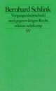 Cover: Vergangenheitsschuld und gegenw�rtiges Recht