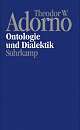 Cover: Ontologie und Dialektik (1960/61)