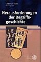 Cover: Herausforderungen der Begriffsgeschichte
