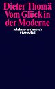 Cover: Vom Glück in der Moderne Cover: Vom Glück in der Moderne