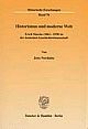 Cover: Historismus und moderne Welt