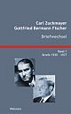 Cover: Carl Zuckmayer / Gottfried Bermann Fischer: Briefwechsel