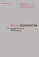Cover: Bach-Kommentar Cover: Bach-Kommentar