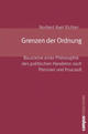 Cover: Grenzen der Ordnung