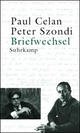 Cover: Paul Celan - Peter Szondi: Briefwechsel Cover: Paul Celan - Peter Szondi: Briefwechsel