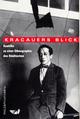 Cover: Kracauers Blick Cover: Kracauers Blick