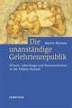 Cover: Die unanständige Gelehrtenrepublik