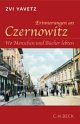 Cover: Erinnerungen an Czernowitz