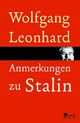Cover: Anmerkungen zu Stalin