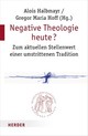 Cover: Negative Theologie heute?