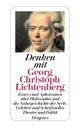 Cover: Denken mit Georg Christoph Lichtenberg   