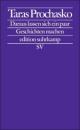 Cover: Daraus lassen sich ein paar Erzählungen machen