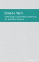 Cover: Anmerkung zur generellen Abschaffung der politischen Parteien