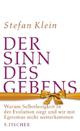 Cover: Der Sinn des Gebens