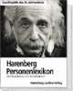 Cover: Harenberg Personenlexikon