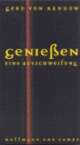 Cover: Genießen Cover: Genießen