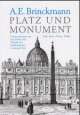 Cover: Platz und Monument