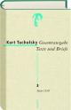 Cover: Kurt Tucholsky: Gesamtausgabe. Texte und Briefe Cover: Kurt Tucholsky: Gesamtausgabe. Texte und Briefe