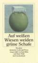 Cover: Aus weißen Wiesen weiden grüne Schafe