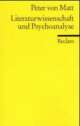 Cover: Literaturwissenschaft und Psychoanalyse