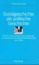 Cover: Sozialgeschichte als politische Geschichte