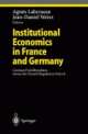 Cover: Institutional Economics in France and Germany