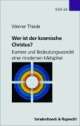 Cover: Wer ist der kosmische Christus?