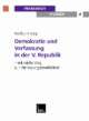 Cover: Demokratie und Verfassung in der V. Republik