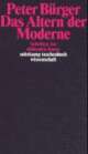 Cover: Das Altern der Moderne Cover: Das Altern der Moderne