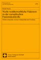 Cover: Nicht-wettbewerbliche Faktoren in der europäischen Fusionskontrolle Cover: Nicht-wettbewerbliche Faktoren in der europäischen Fusionskontrolle