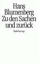 Cover: Zu den Sachen und zurück