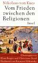 Cover: Vom Frieden zwischen den Religionen / De pace fidei Cover: Vom Frieden zwischen den Religionen / De pace fidei