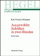 Cover: Karl Friedrich Köppen: Ausgewählte Schriften