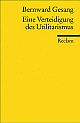 Cover: Eine Verteidigung des Utilitarismus Cover: Eine Verteidigung des Utilitarismus