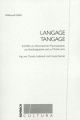Cover: Langage tangage Cover: Langage tangage