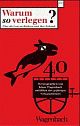Cover: Warum so verlegen