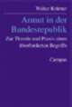 Cover: Armut in der Bundesrepublik Cover: Armut in der Bundesrepublik