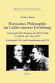 Cover: Nietzsches Philosophie im Lichte unserer Erfahrung Cover: Nietzsches Philosophie im Lichte unserer Erfahrung