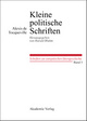 Cover: Kleine politische Schriften Cover: Kleine politische Schriften