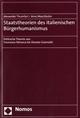 Cover: Staatstheorien des italienischen Bürgerhumanismus