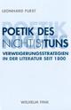Cover: Poetik des Nicht(s)tun Cover: Poetik des Nicht(s)tun