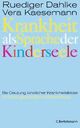 Cover: Krankheit als Sprache der Kinderseele